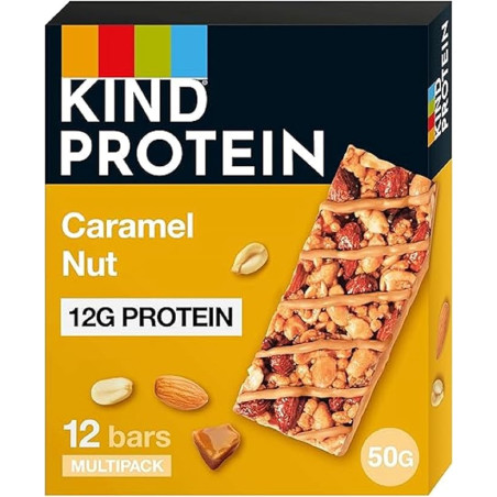 Be Kind Protein Caramello e Noci 50gr x 12pz