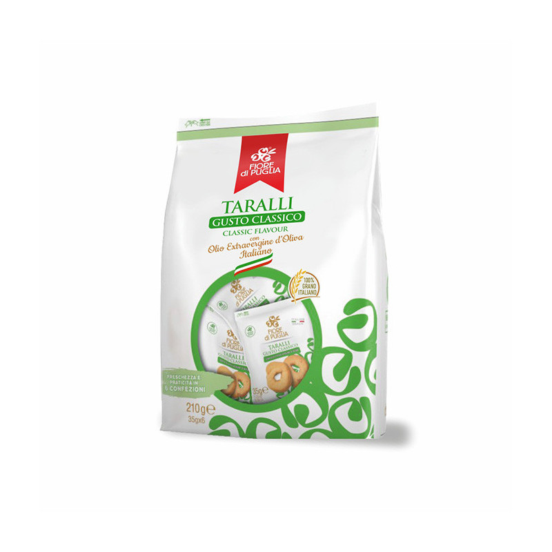 Taralli Classici Multipack 35gr x 6pz Fiore di Puglia