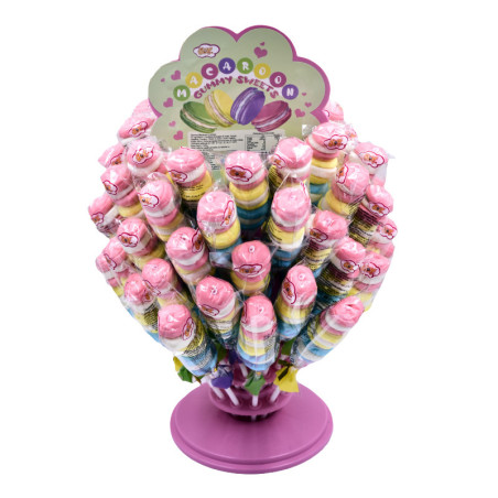 Macaroon Pop Stand x 60pz Joygum