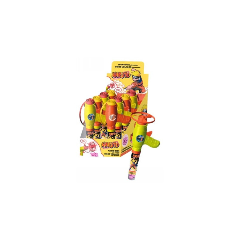 Naruto Flying Disc con Caramelle x 8pz Casa del Dolce