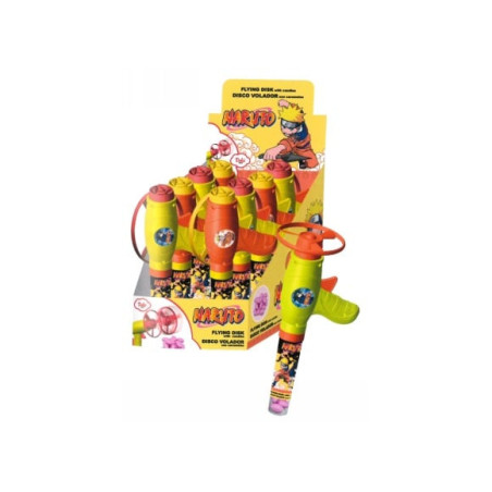 Naruto Flying Disc con Caramelle x 8pz Casa del Dolce