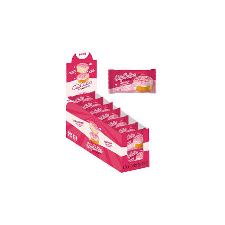 Cupcake Cuorenero alla Fragola S. Glutine 40gr x 14pz