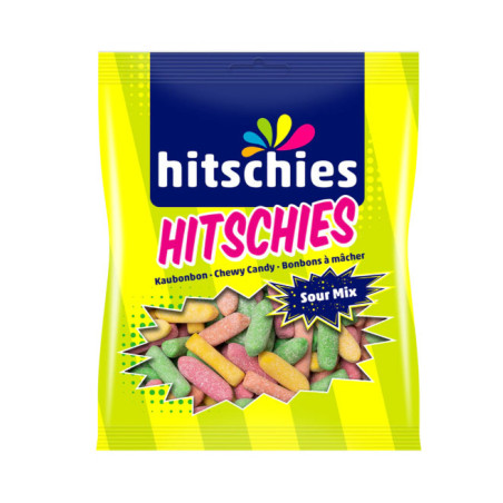 Bastoncini di Caramelle Sour Mix 140gr Hitschies
