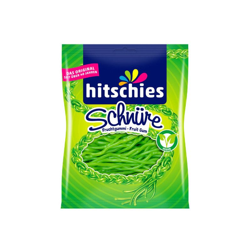 Fili di Car. Gommose alla Mela Vegan 125gr Hitschies