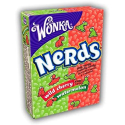 Nerds Candy Caramelle Anguria e Ciliegia 47gr x 36pz