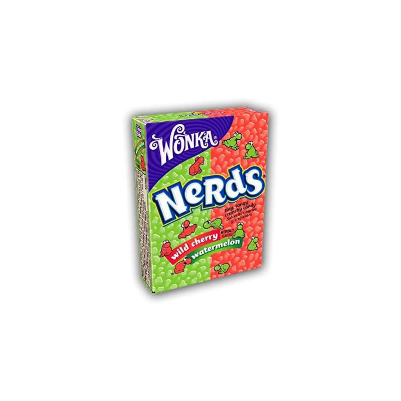 Nerds Candy Caramelle Anguria e Ciliegia 47gr x 36pz