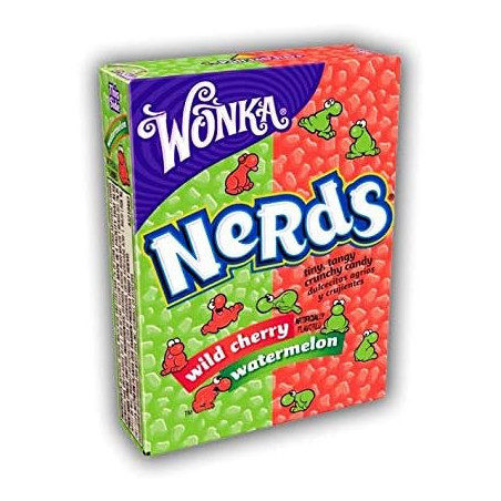 Nerds Candy Caramelle Anguria e Ciliegia 47gr x 36pz