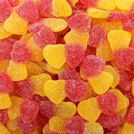 Lovely Cuori Gommosi alla Pesca 2kg Gelco