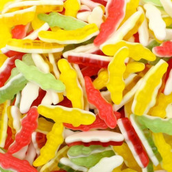 Coccodrilli Gommosi alla Frutta 2kg Gelco