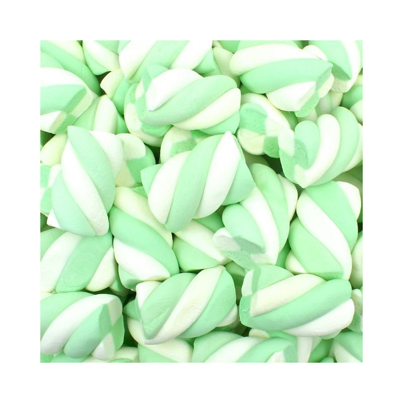 Treccia Marshmallow Verde 900gr Bulgari Senza Glutine