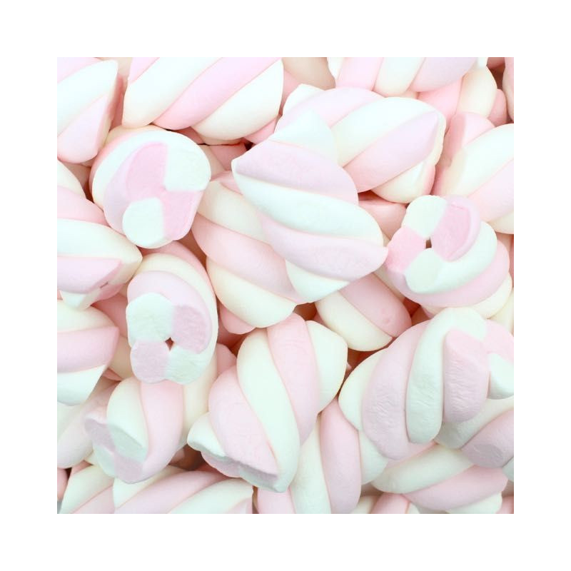 Treccia Marshmallow Rosa 900gr Bulgari Senza Glutine
