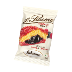 Il Piacere Frutti Rossi Snack 50gr x 24pz Falcone Dolciaria