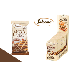 Cuor di Crostata alla Gianduia con Farina di Riso 60gr x 13pz Falcone Dolciaria