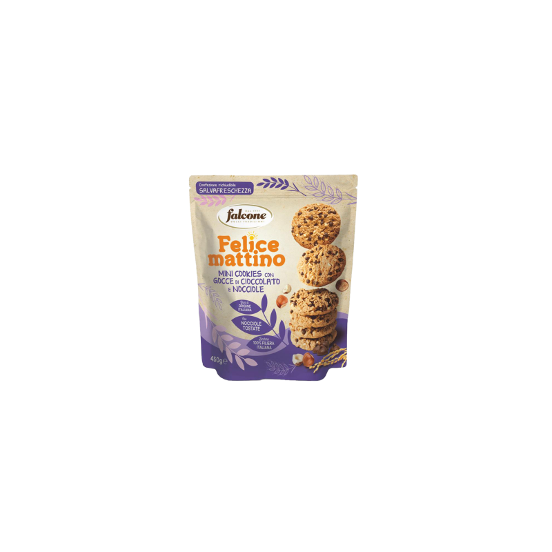Felice Mattino Mini Cookies 500gr Falcone Dolciaria