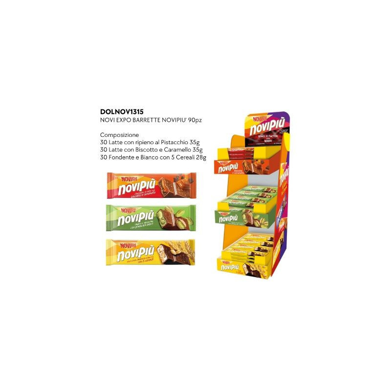 Novi Più Expo Barrette 28/35gr x 90pz VINCI X FACTOR
