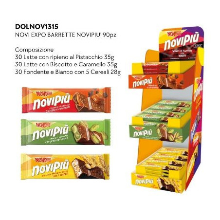 Novi Più Expo Barrette 28/35gr x 90pz VINCI X FACTOR
