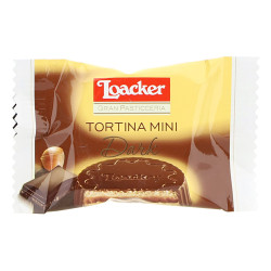 Tortina Mini Dark 9gr x 300pz Loacker