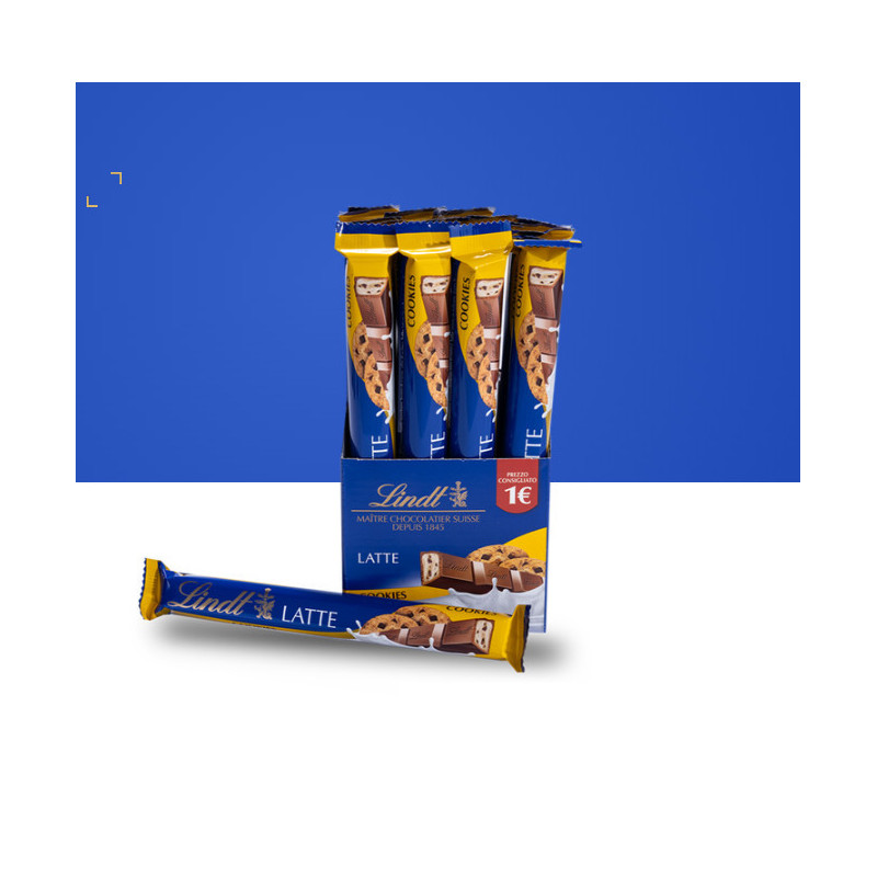Lindt Snack Cookies 38gr x 24pz