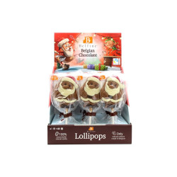 Lecca Choco Santa Claus x 24pz Rossini's