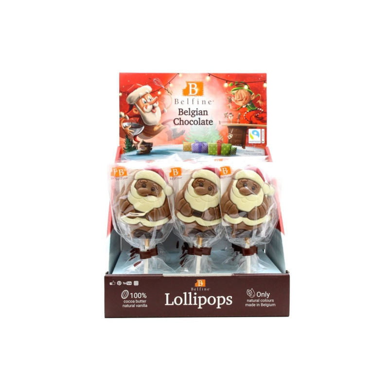 Lecca Choco Santa Claus x 24pz Rossini's