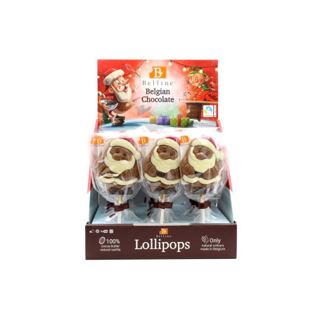 Lecca Choco Santa Claus x 24pz Rossini's