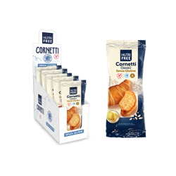 Cornetti Classici Senza Glutine e Lattosio 60gr x 5pz Nutri Free
