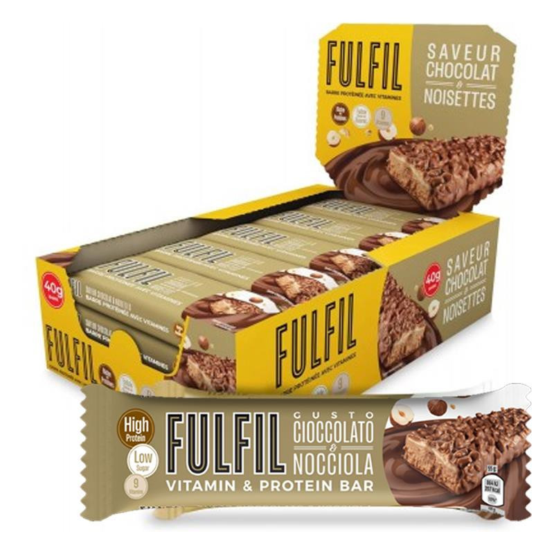 Fulfil Barretta Proteica Cioc. e Nocciola 55gr x 15pz Ferrero