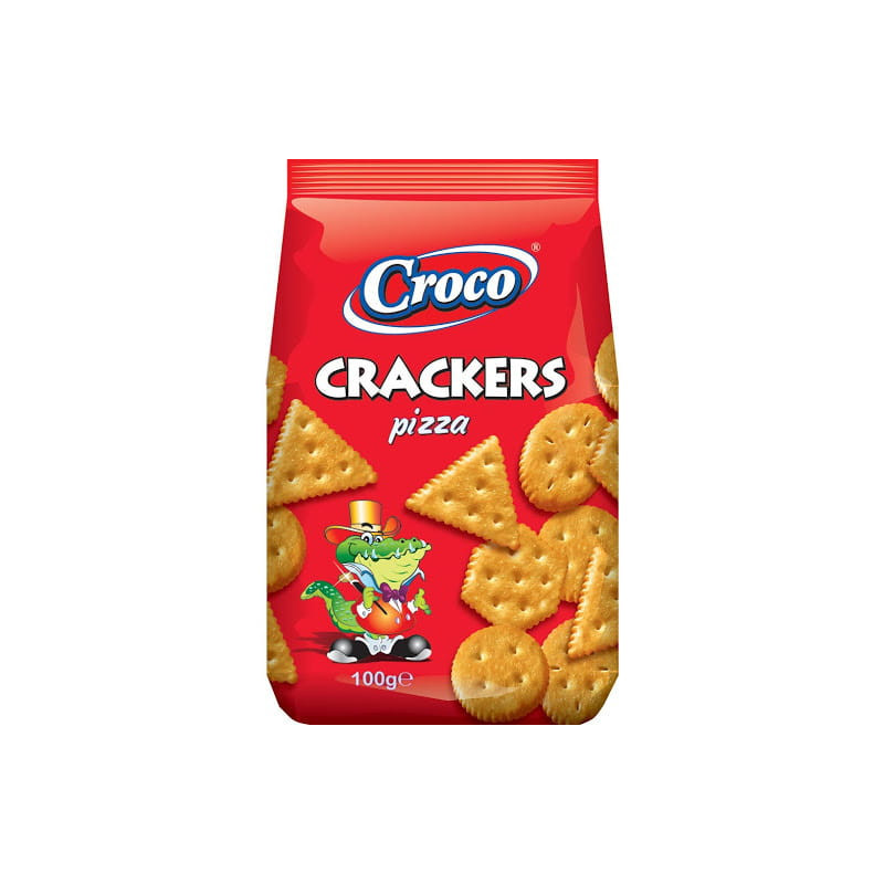 Croco Crackers alla Pizza 100gr