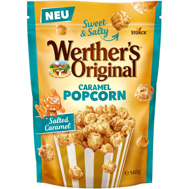 Werther's Original Popcorn con Caramello Salato 140gr