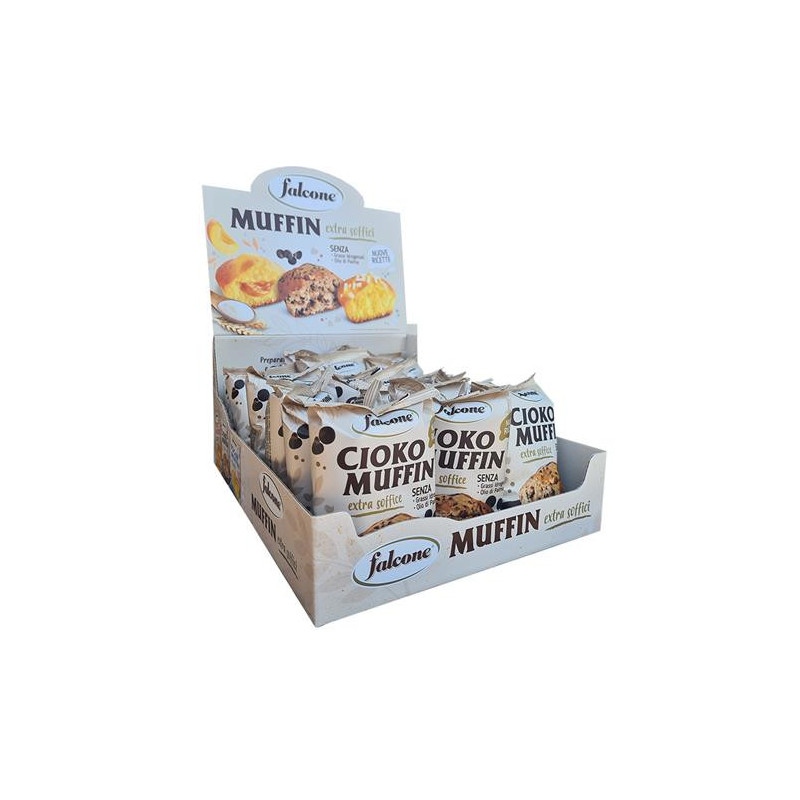 Muffin Cioko Cioccolato 50gr x 18pz Falcone Dolciaria