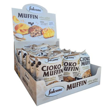 Muffin Cioko Cioccolato 50gr x 18pz Falcone Dolciaria