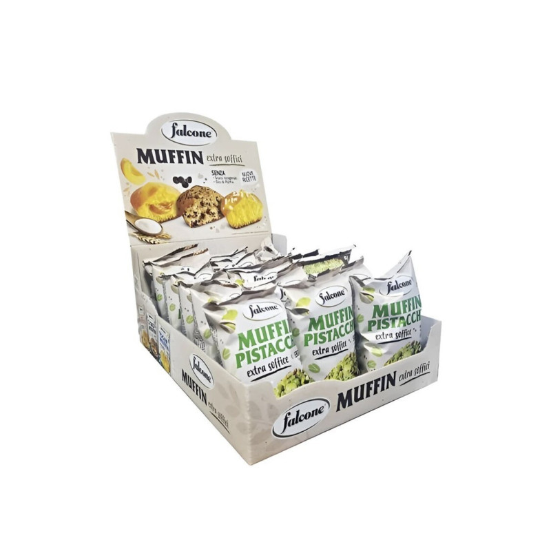 Muffin al Pistacchio 50gr x 18pz Falcone Dolciaria