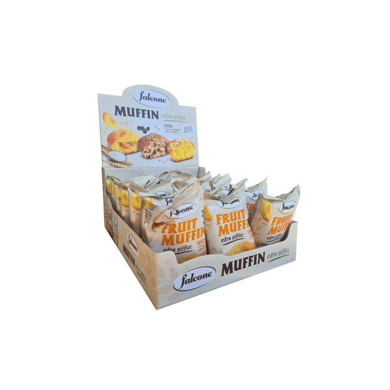 Muffin Fruit Albicocca 50gr x 21pz Falcone Dolciaria