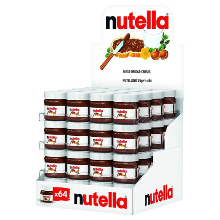 Nutella Nutelline in Vetro 25g x 64pz