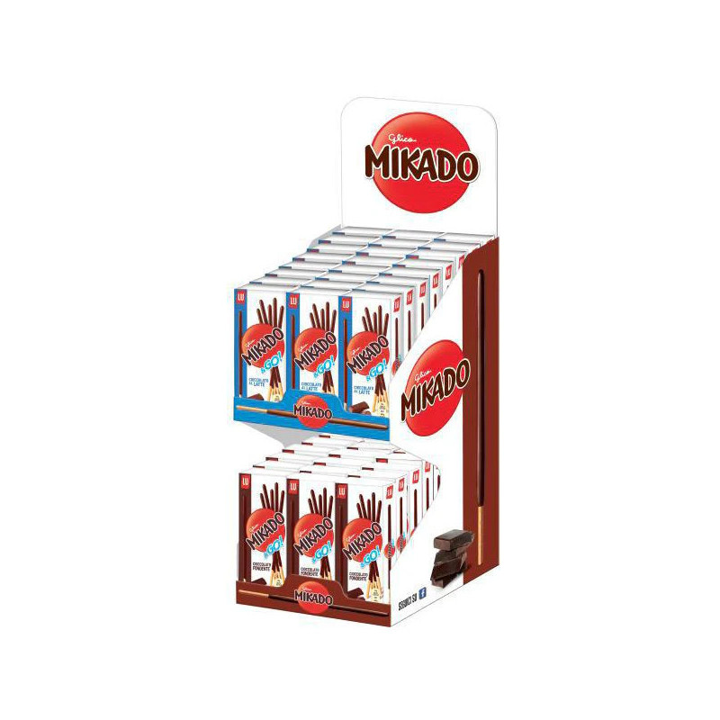 Expo Mikado Latte e Fondente 39gr.x 48pz
