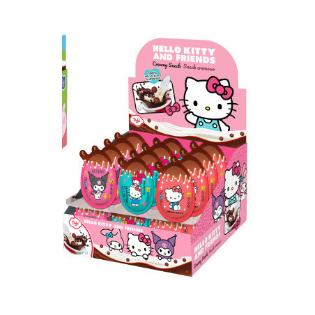 Uovo Hello Kitty con cucchiaio e sorpresa da 17gr x 24pz