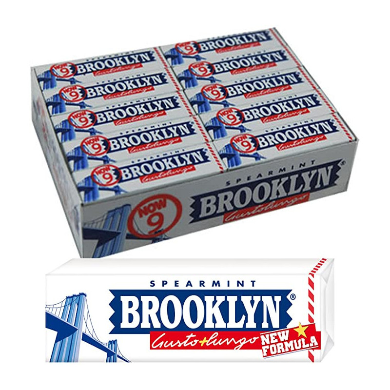 Brooklyn Spearmint Menta Bianca x 20pz