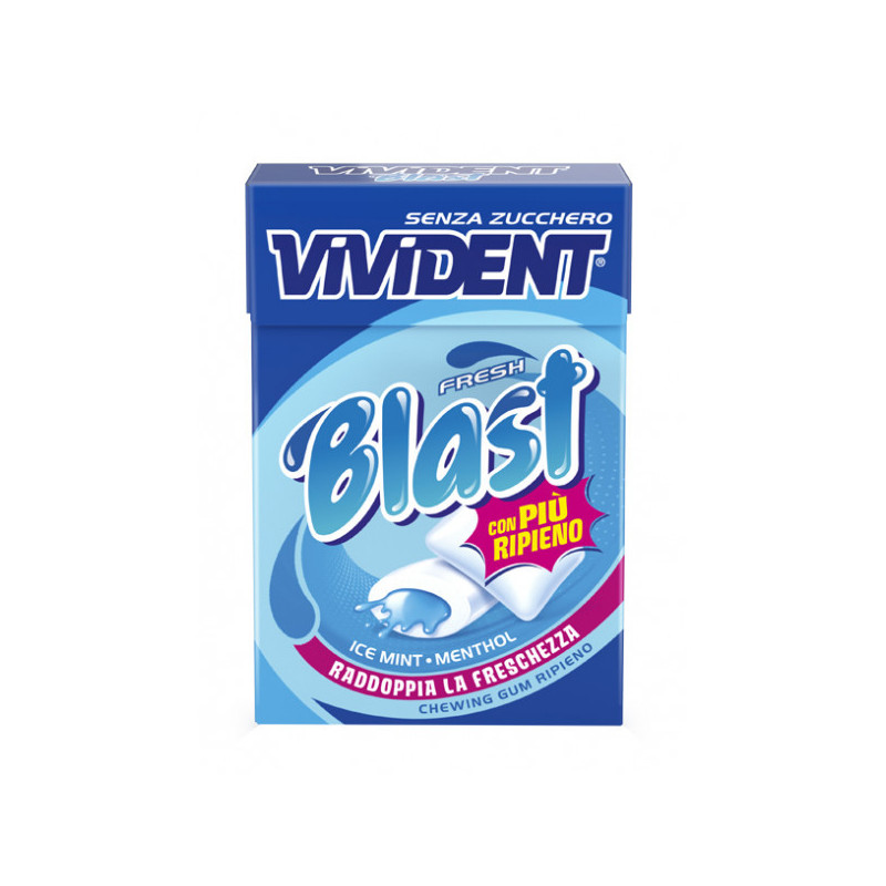 Vivident Fresh Blast Menthol Astuccio x 20pz
