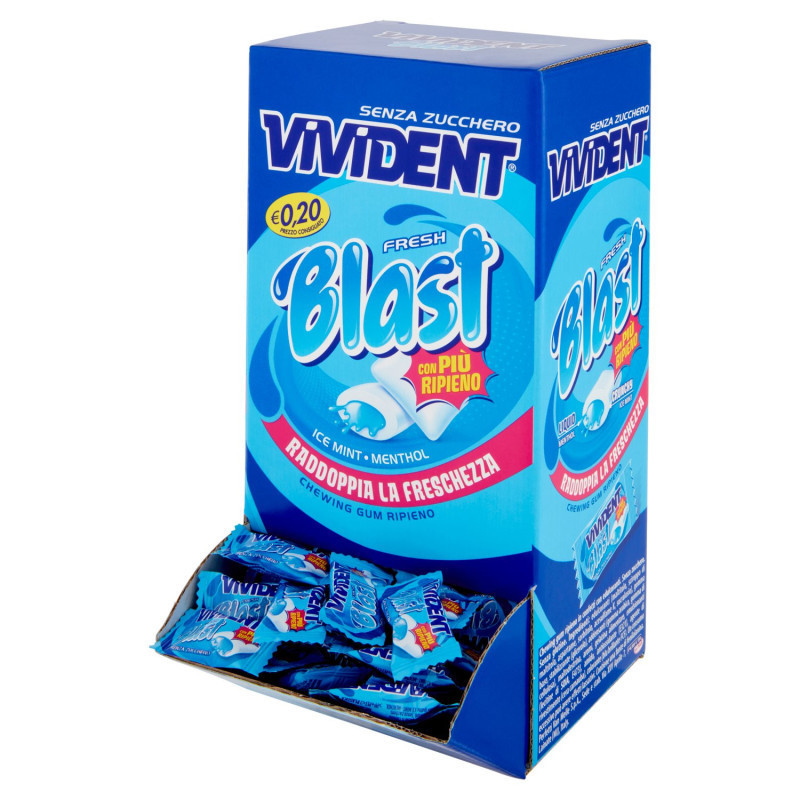 Vivident Fresh Blast Ice Mint Mono x 200pz