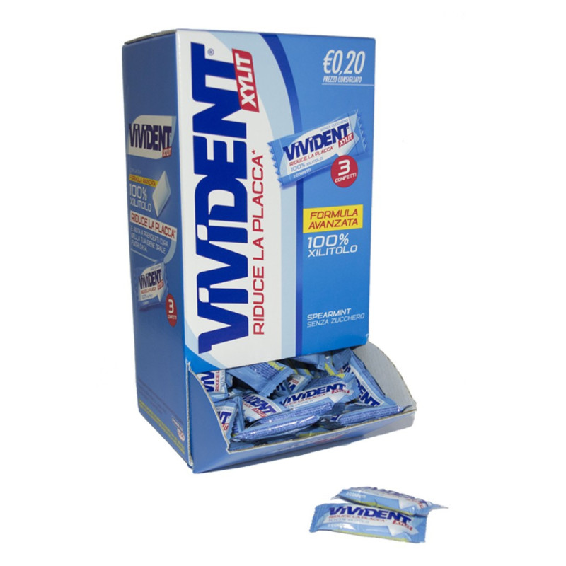 Vivident Xylit Spearmint Senza Zucchero Mono x 250pz