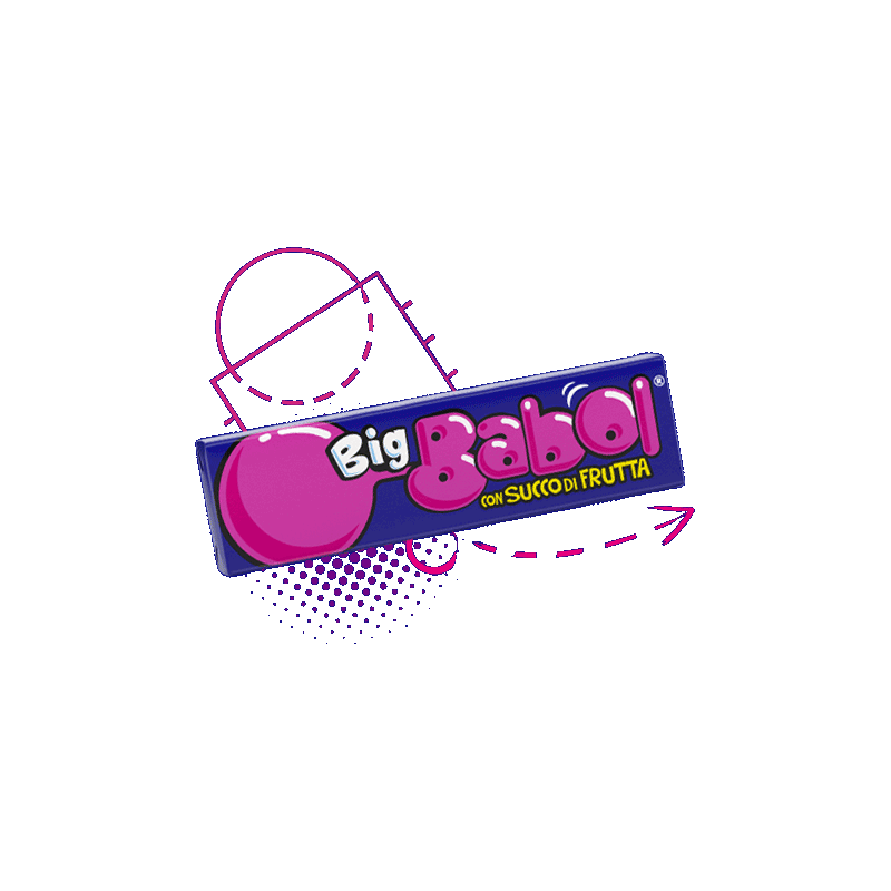 Mega Big Babol Fruit Stick x 24pz