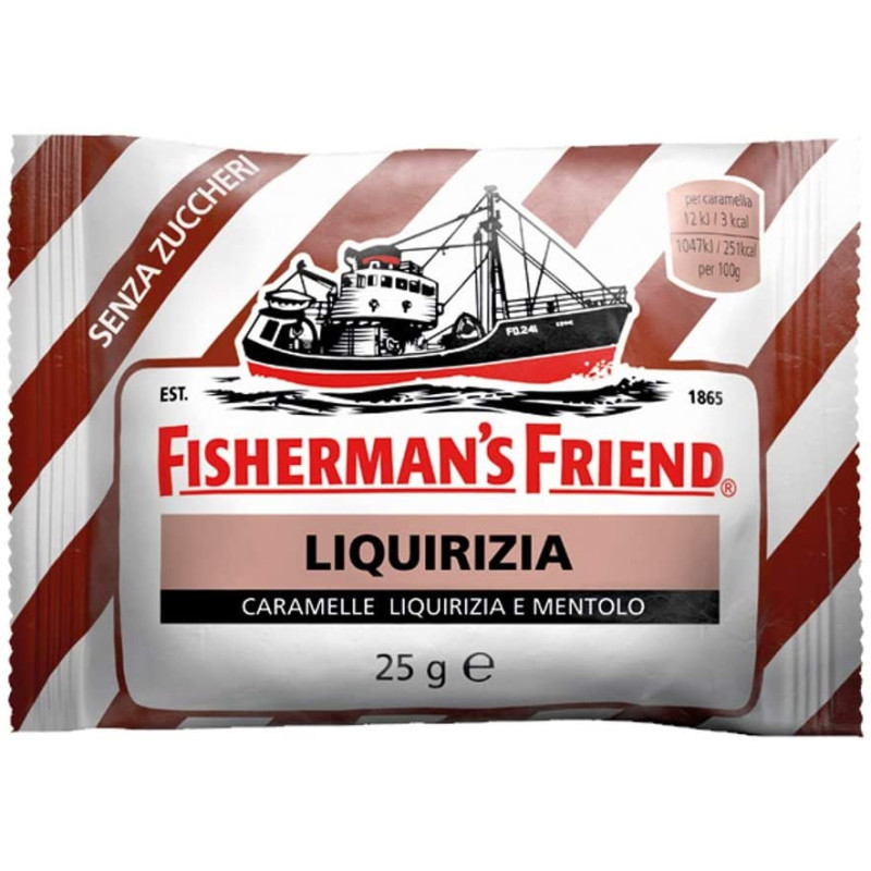 Fisherman's Liquirizia s.z. gr.25 x 24pz