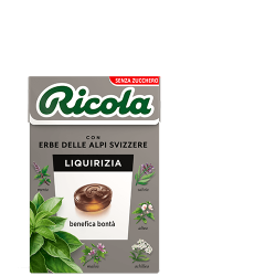 Ricola Liquirizia gr.50 x 20pz