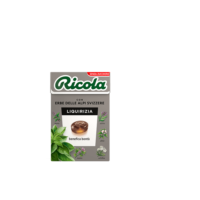 Ricola Liquirizia gr.50 x 20pz