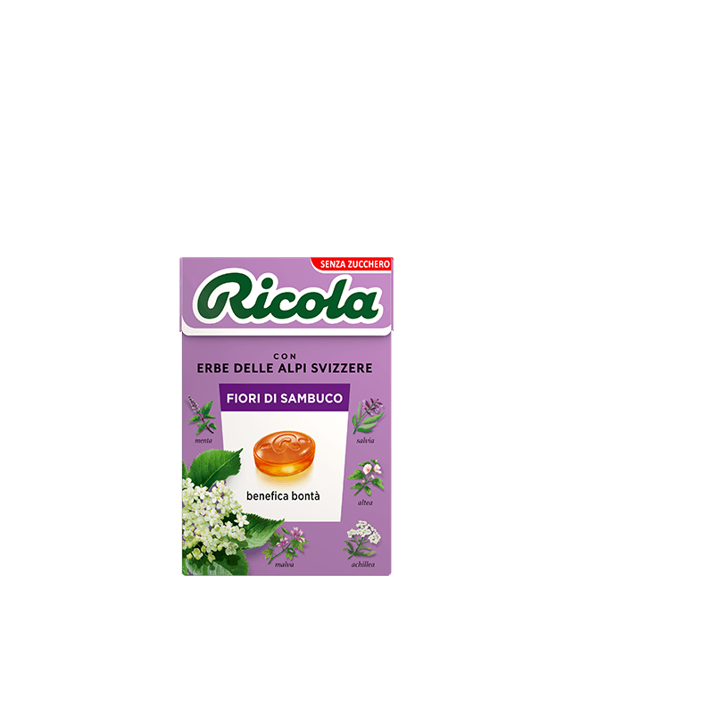 Ricola Fiori di Sambuco gr.50 x 20pz