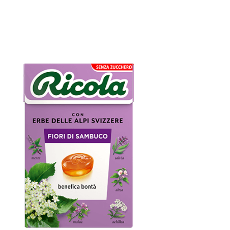 Ricola Fiori di Sambuco gr.50 x 20pz