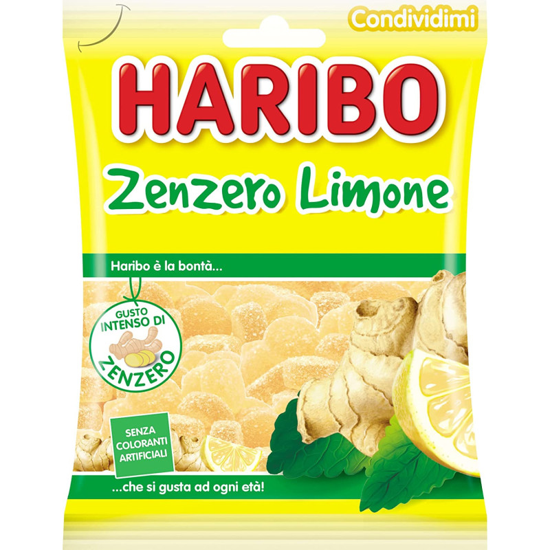Haribo Zenzero Limone 100gr x 30pz