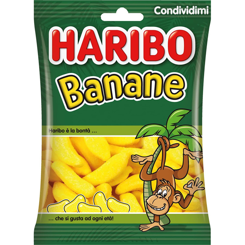 Haribo Bananas 100gr x 30pz