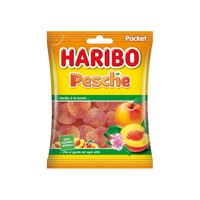 Haribo Pesche 100gr x 30pz