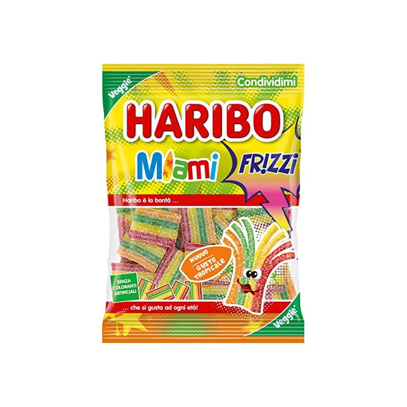 Haribo Miami Frizz 100gr x 30pz